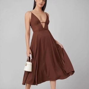 ISO (not for sale!!) SHEIN Viscose Plunging Neck slip dress